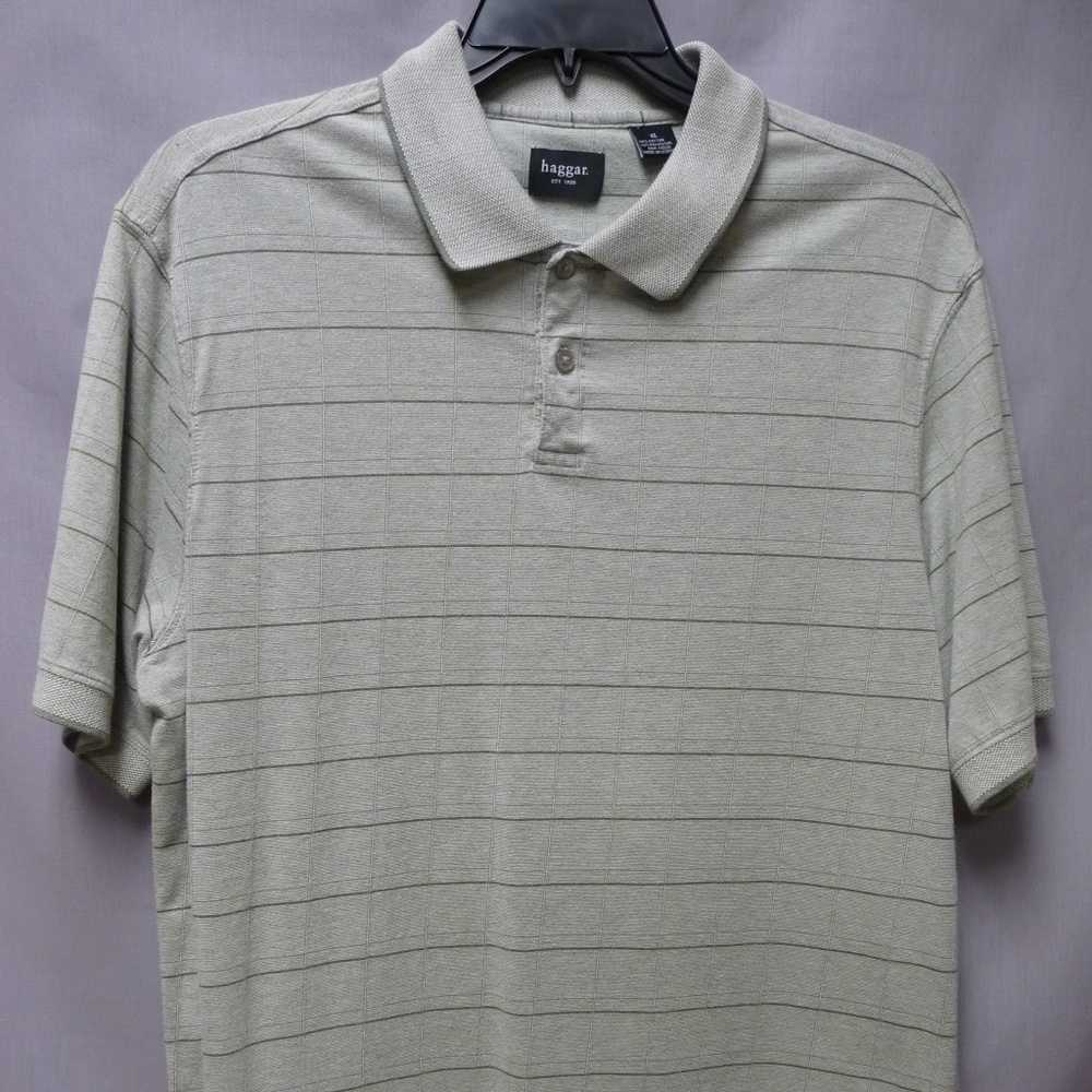 Excellent Mens Haggar Polo XL